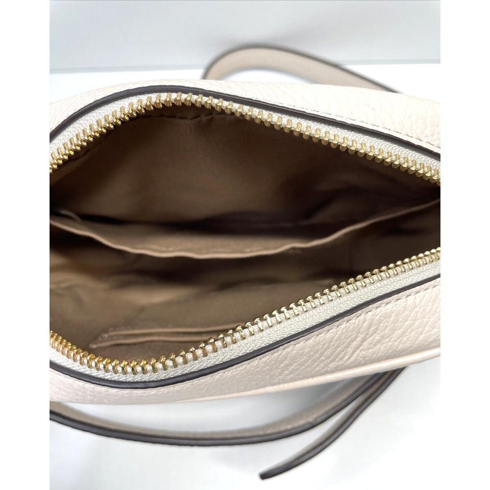 NWT COACH x DISNEY Mini Jamie 3 Villains Motif Leather Crossbody Bag Chalk/Gold - Picture 6 of 8